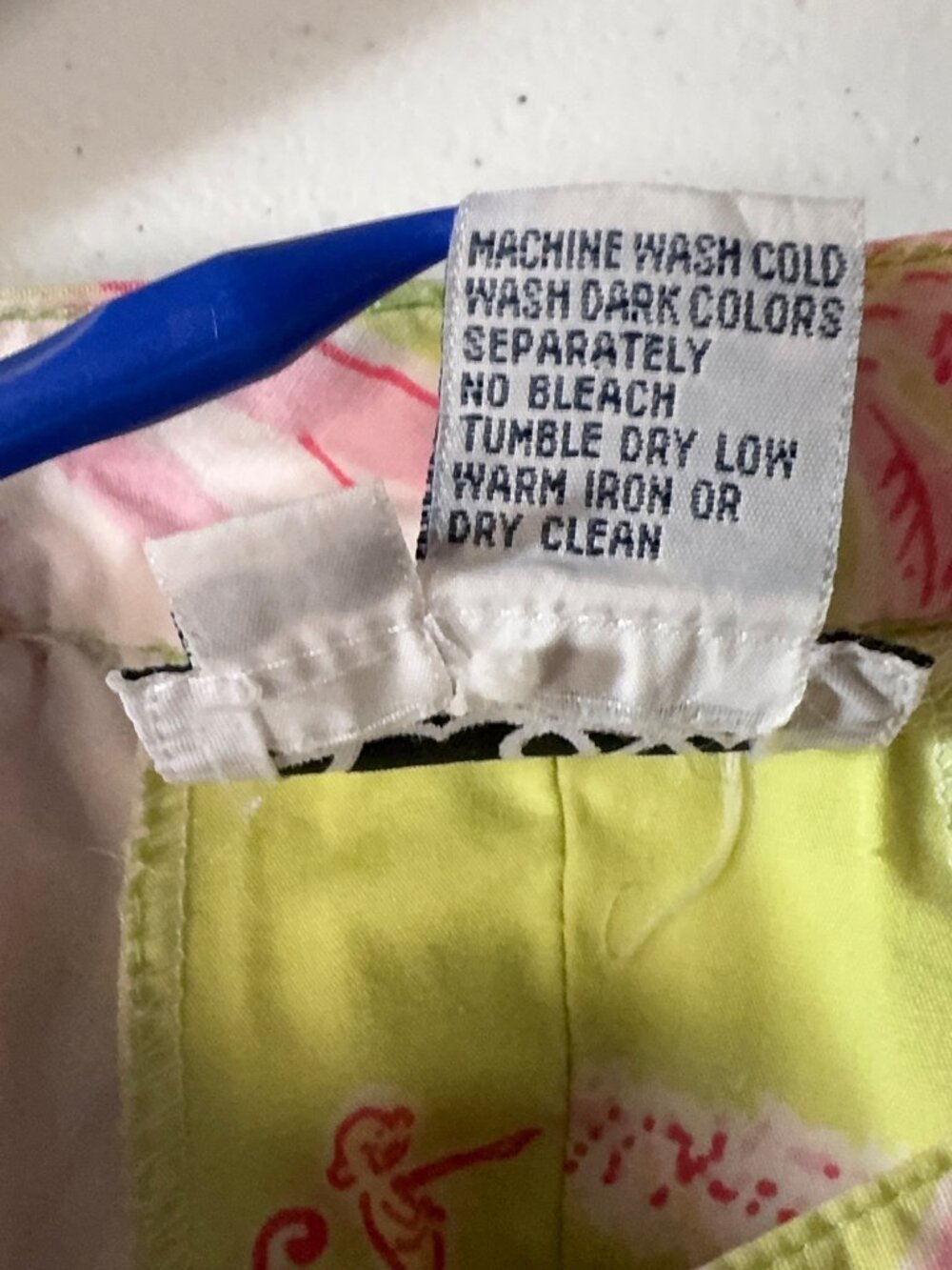Vintage Lilly Pulitzer Cabana Banana Capri Pants Women's Size 8 Pink Green - Picture 4 of 11
